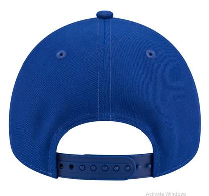 New Era Youth 9FORTY A-Frame MLB Toronto Blue Jays Adjustable Snapback Hat - Royal Blue