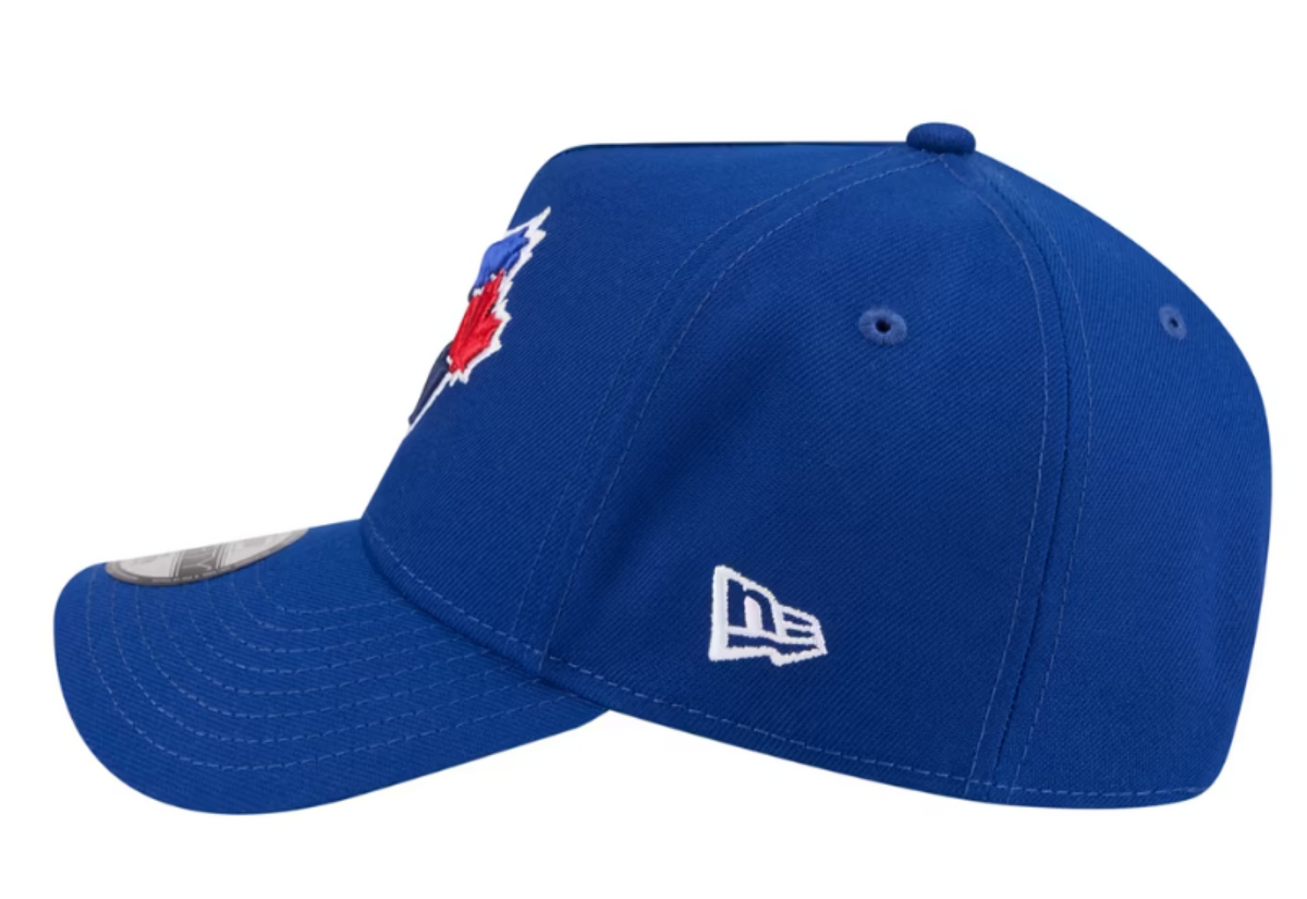 New Era Youth 9FORTY A-Frame MLB Toronto Blue Jays Adjustable Snapback Hat - Royal Blue