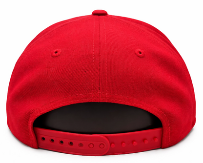 New Era NHL Montreal Canadiens 9FORTY A-Frame Adjustable Snapback Hat - Red
