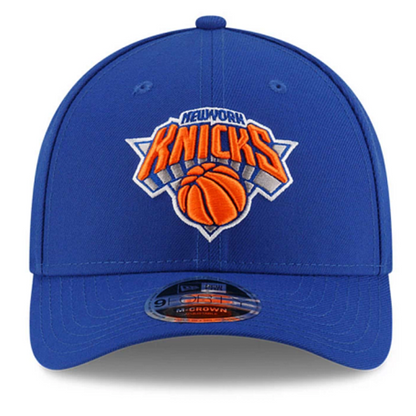 New Era NBA New York Knicks Team 9FORTY M-Crown Adjustable Hat - Royal Blue
