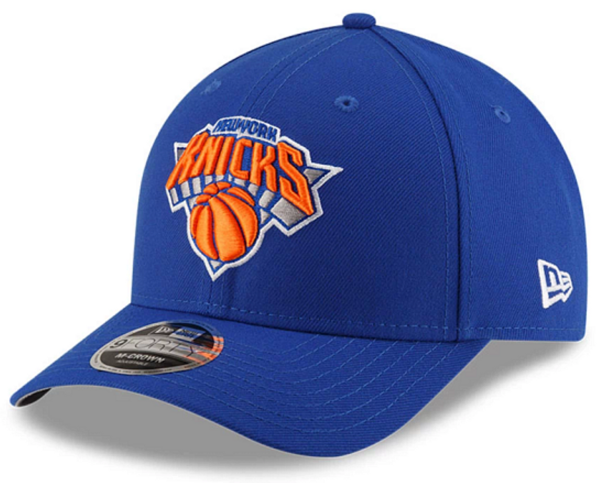 New Era NBA New York Knicks Team 9FORTY M-Crown Adjustable Hat - Royal Blue