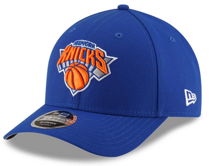 New Era NBA New York Knicks Team 9FORTY M-Crown Adjustable Hat - Royal Blue