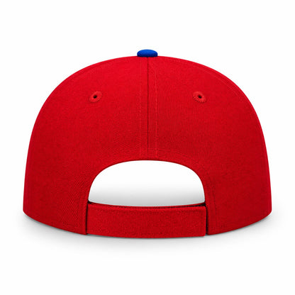 New Era MLB Youth 9FORTY Toronto Blue Jays Vintage Logo Canada Day 2026 Adjustable Hat - Red/Royal