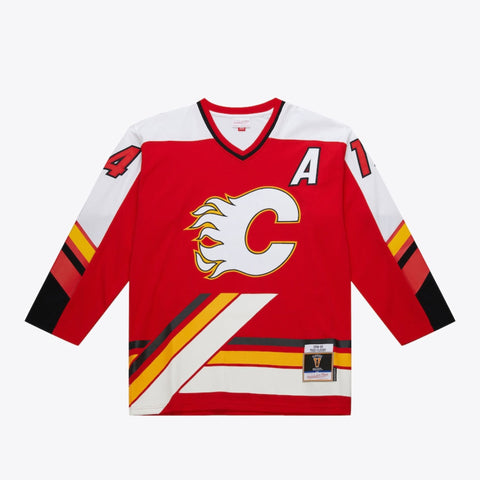 Mitchell & Ness NHL Theoren Fleury Calgary Flames 1994/95 Jersey - Red