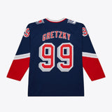 Mitchell & Ness NHL Wayne Gretzky New York Rangers 1996/97 Jersey - Navy