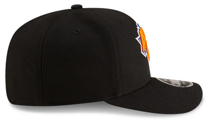New Era NBA New York Knicks Team 9SEVENTY Stretch-Snap Adjustable Hat - Black