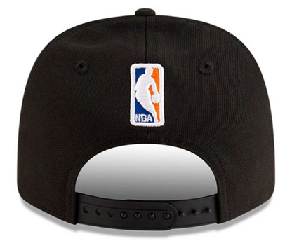 New Era NBA New York Knicks Team 9SEVENTY Stretch-Snap Adjustable Hat - Black