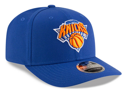 New Era NBA New York Knicks Team 9SEVENTY Stretch-Snap Adjustable Hat - Royal Blue