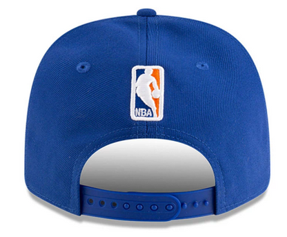 New Era NBA New York Knicks Team 9SEVENTY Stretch-Snap Adjustable Hat - Royal Blue