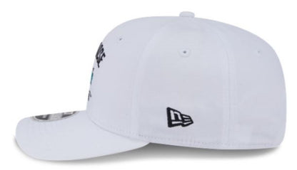 New Era 9SEVENTY NHL San Jose Sharks Adjustable Stretch-Snapback Hat - White