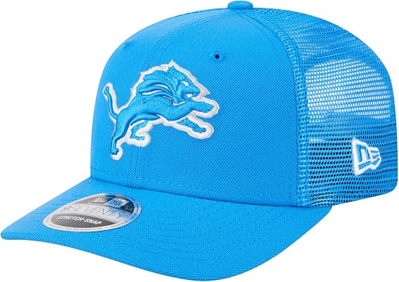 New Era 9SEVENTY 2025 NFL Detroit Lions Team Collection Adjustable Stretch-Snap Hat - Blue