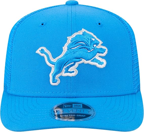 New Era 9SEVENTY 2025 NFL Detroit Lions Team Collection Adjustable Stretch-Snap Hat - Blue