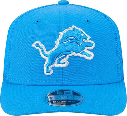 New Era 9SEVENTY 2025 NFL Detroit Lions Team Collection Adjustable Stretch-Snap Hat - Blue