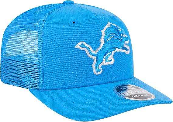 New Era 9SEVENTY 2025 NFL Detroit Lions Team Collection Adjustable Stretch-Snap Hat - Blue