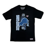 Men's Mitchell & Ness NFL Detroit Lions 75th Season 1934-2008 Tee - Black