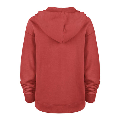 '47 NHL Women's Calgary Flames Wrapped Up Kennedy Hoodie - Red
