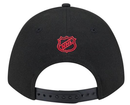 New Era 9FORTY M-Crown NHL Ottawa Senators Adjustable Snapback Hat - Black