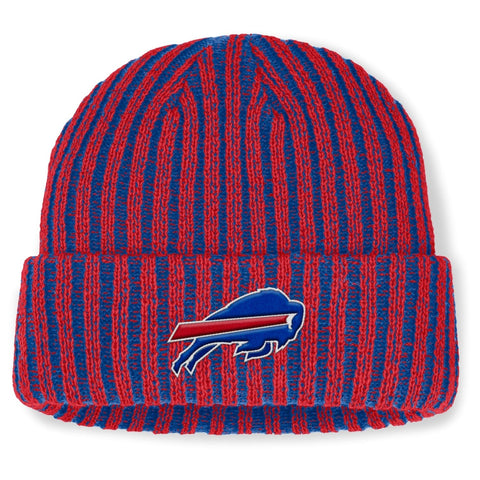 '47 NFL Buffalo Bills Raised Cuff Knit Beanie - Blue/Red