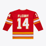 Mitchell & Ness NHL Theoren Fleury Calgary Flames 1989 Stanley Cup Finals Jersey - Red