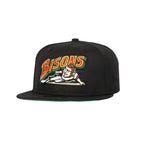 New Era Buffalo Bisons Black 59Fifty Fitted Hat (Jays Triple-A Team)