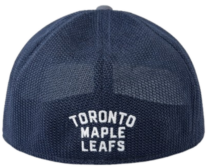 American Needle NHL Toronto Maple Leafs Heather Poly Stretch Hat - Navy