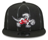 New Era 9FIFTY NBA Toronto Raptors 2025 City Edition Snapback Hat - Black