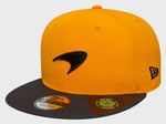 New Era 9FIFTY M/L Formula 1 Mclaren Team Two Tone Adjustable Snapback Hat - Orange/Grey