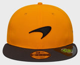 New Era 9FIFTY M/L Formula 1 Mclaren Team Two Tone Adjustable Snapback Hat - Orange/Grey