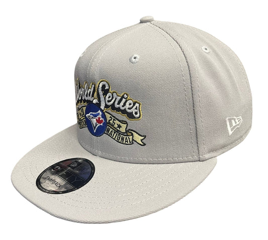 New Era 9FIFTY MLB Toronto Blue Jays 2025 ALCS Champions Snapback Adjustable Cap - Grey