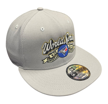 New Era 9FIFTY MLB Toronto Blue Jays 2025 ALCS Champions Snapback Adjustable Cap - Grey