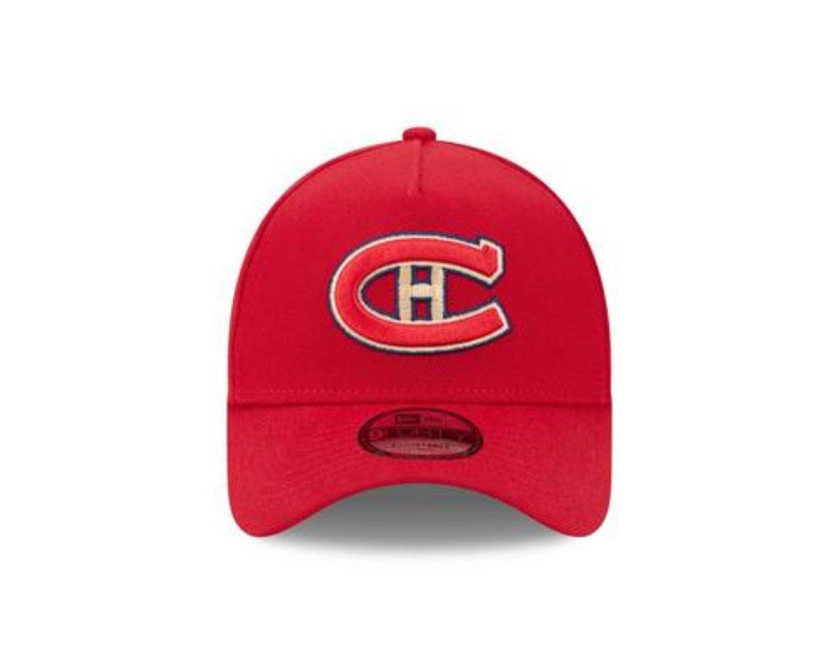 New Era 9FORTY A-Frame NHL Montreal Canadiens 2026 Heritage Classic Adjustable Snapback Hat - Red