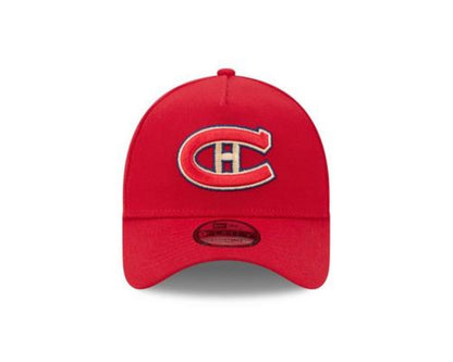 New Era 9FORTY A-Frame NHL Montreal Canadiens 2026 Heritage Classic Adjustable Snapback Hat - Red