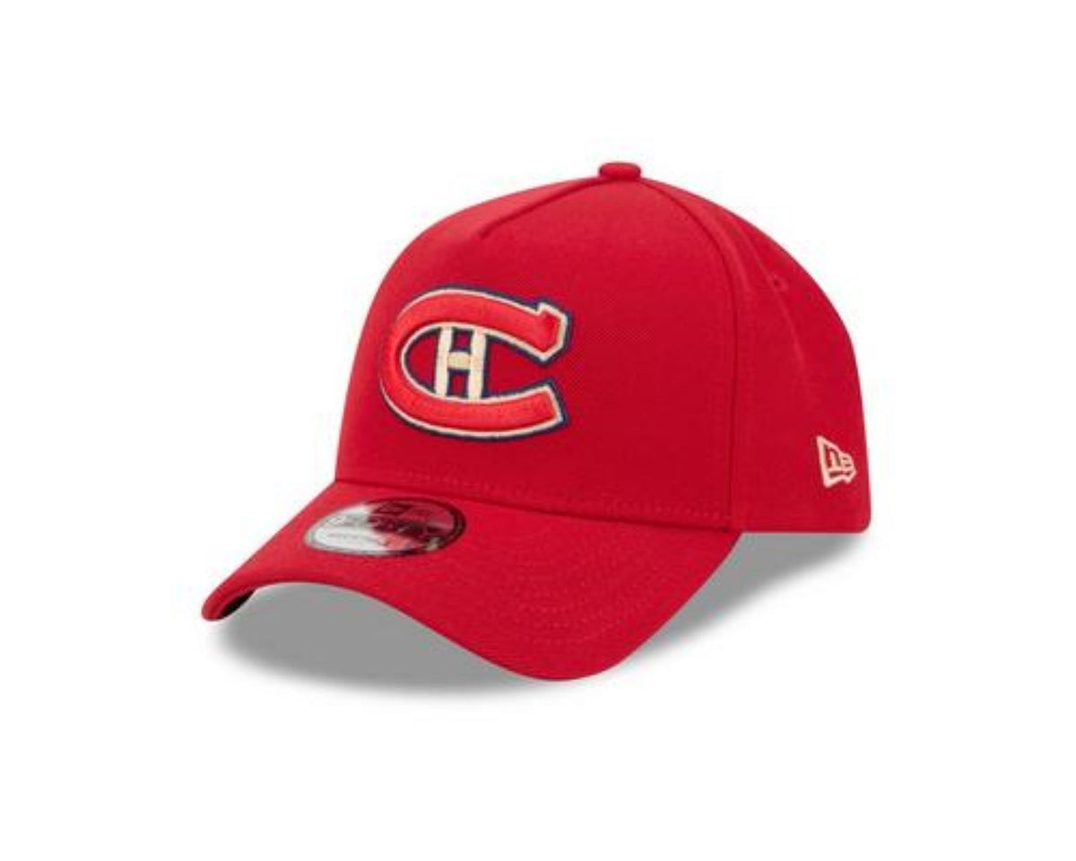 New Era 9FORTY A-Frame NHL Montreal Canadiens 2026 Heritage Classic Adjustable Snapback Hat - Red