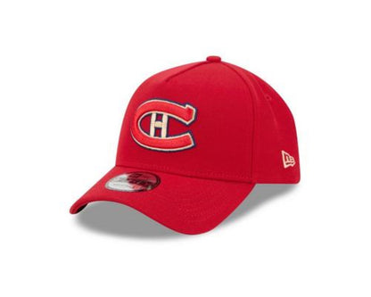 New Era 9FORTY A-Frame NHL Montreal Canadiens 2026 Heritage Classic Adjustable Snapback Hat - Red