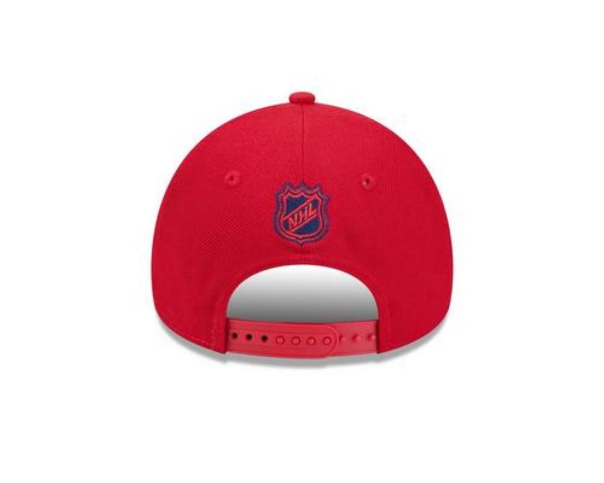 New Era 9FORTY A-Frame NHL Montreal Canadiens 2026 Heritage Classic Adjustable Snapback Hat - Red