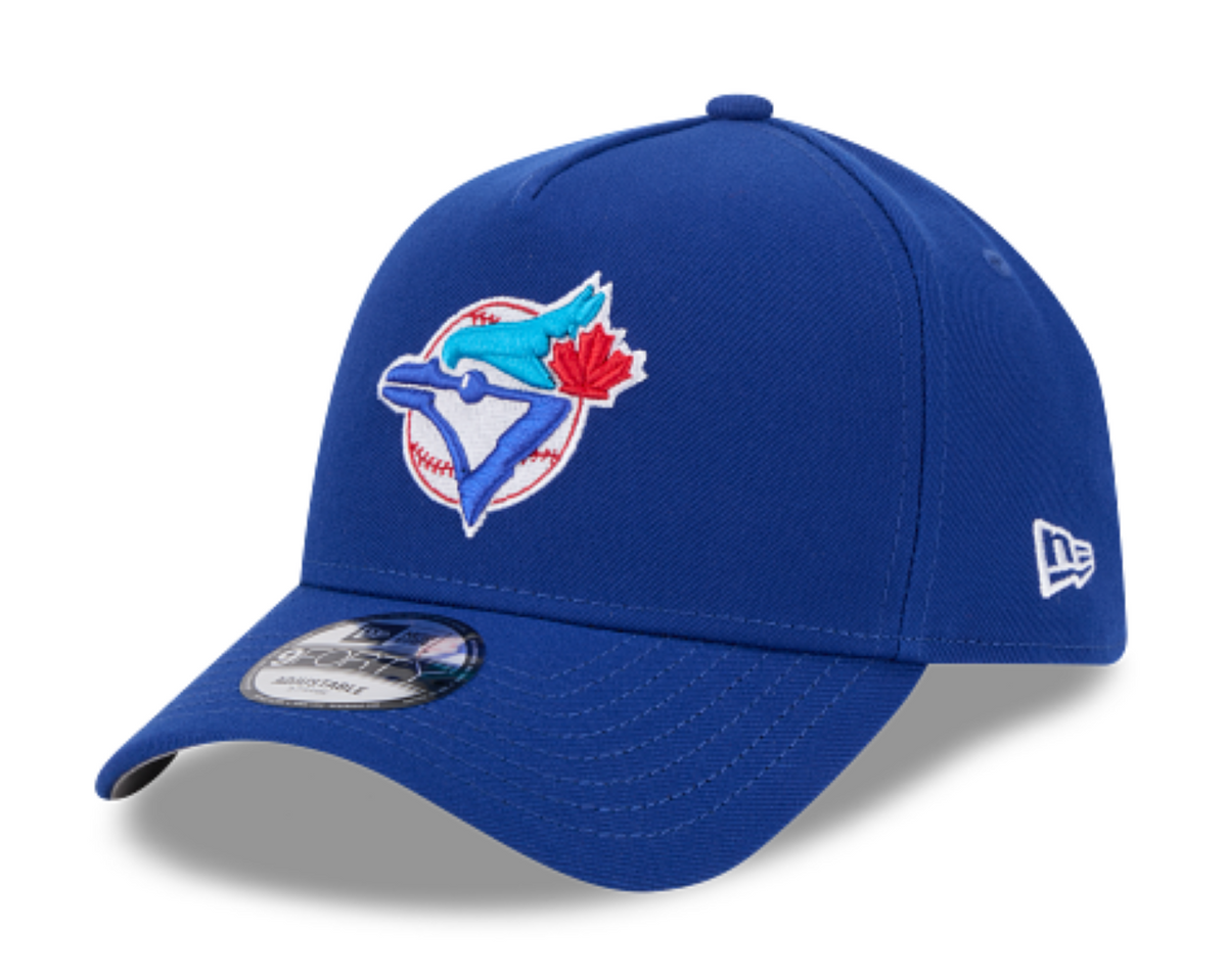 New Era 9FORTY A-Frame MLB Toronto Blue Jays Adjustable Snapback Hats