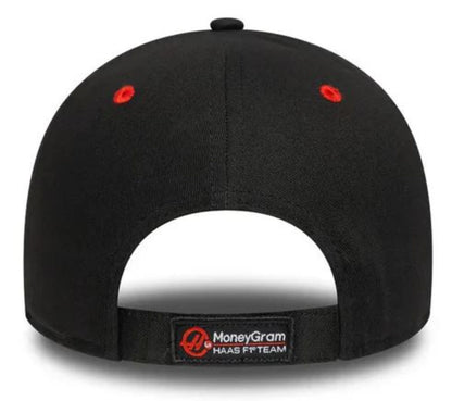 New Era 9FORTY Formula 1 MoneyGram Haas Team Adjustable Velcro Hat - Camo/Black