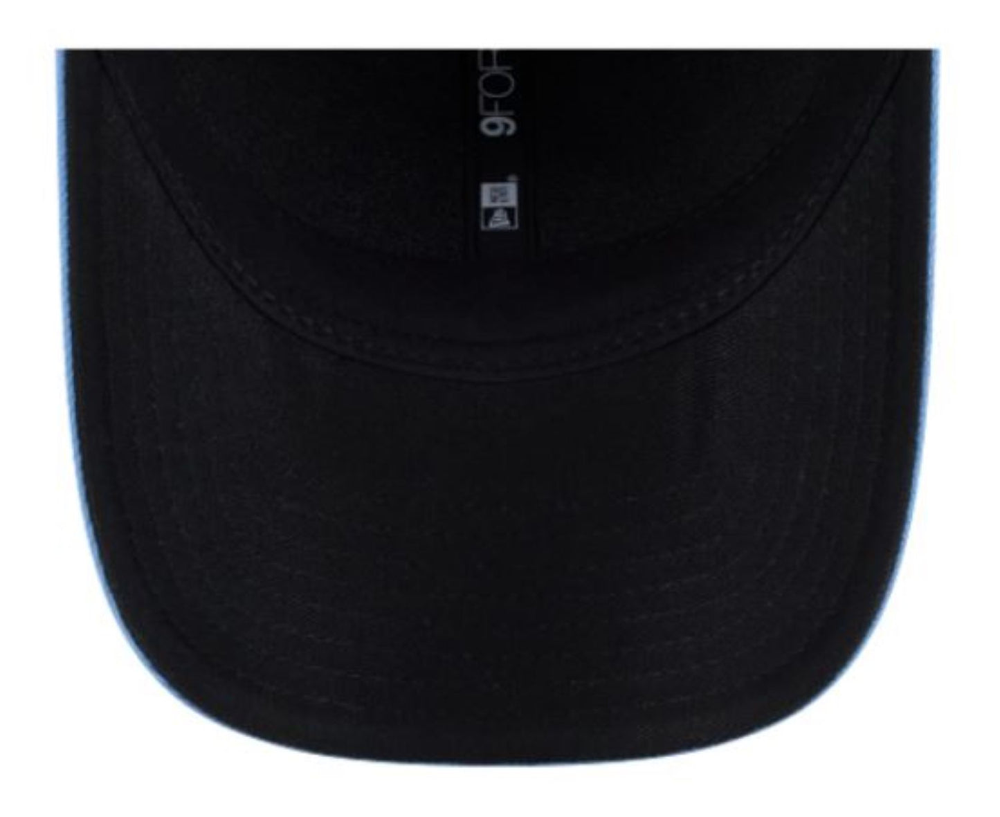 New Era 9FORTY M-Crown MLB Toronto Blue Jays 50th Anniversary Side Patch Player Replica Two Tone Adjustable Snapback Hat - Navy/Powder Blue