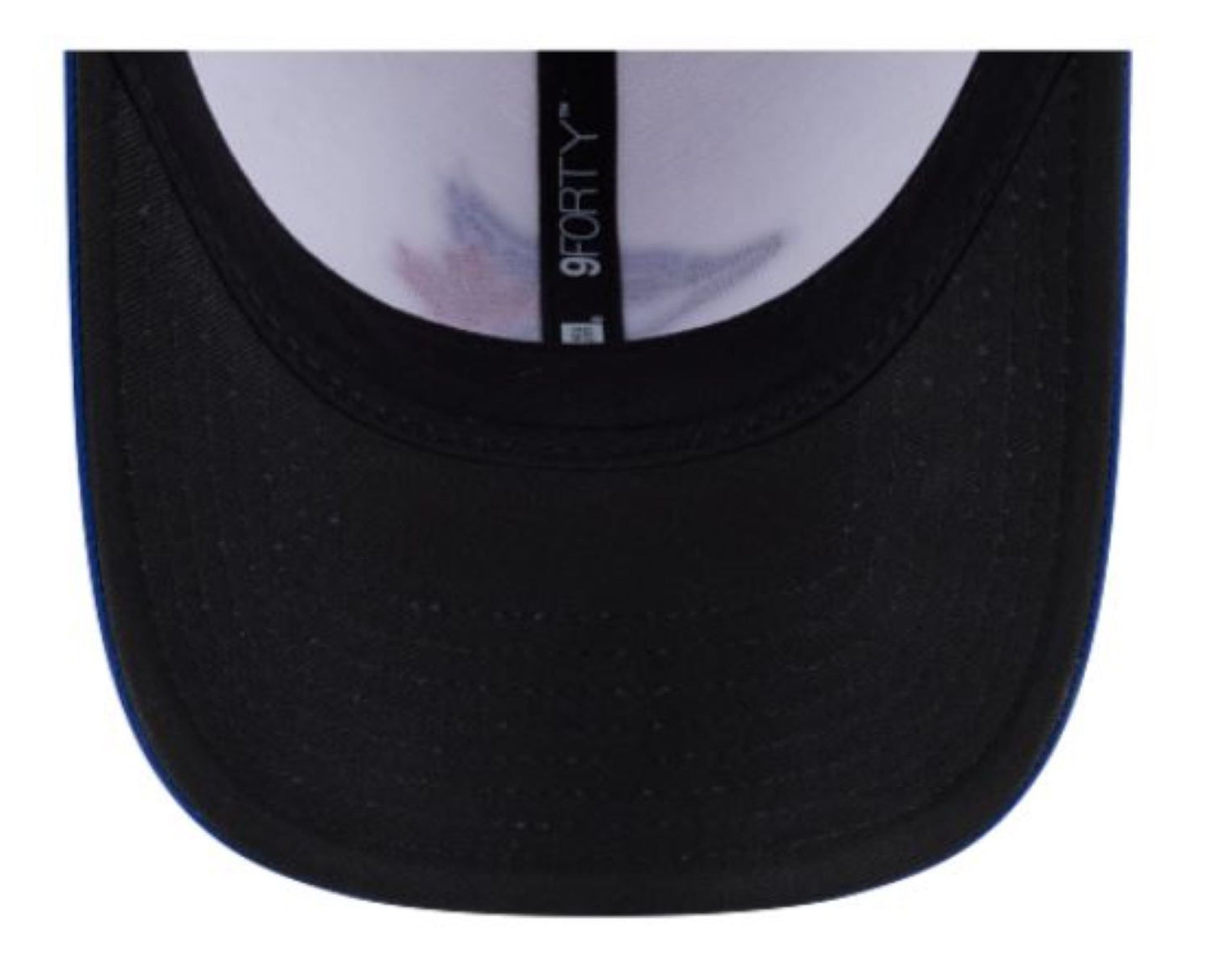 New Era 9FORTY M-Crown MLB Toronto Blue Jays 50th Anniversary Side Patch Player Replica Adjustable Snapback Hat - Blue/White