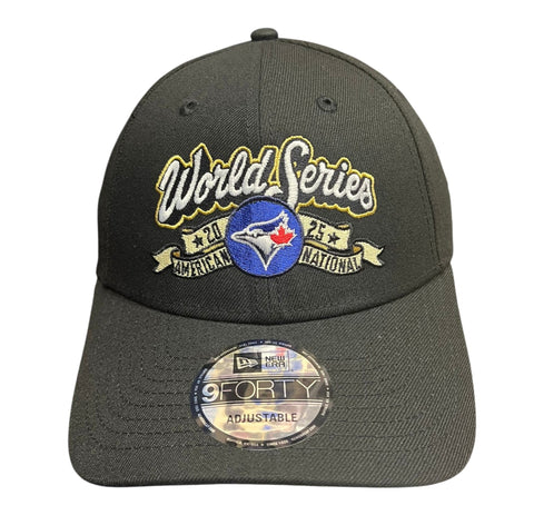 New Era 9FORTY MLB Toronto Blue Jays 2025 ALCS Champions Snapback Adjustable Cap - Black