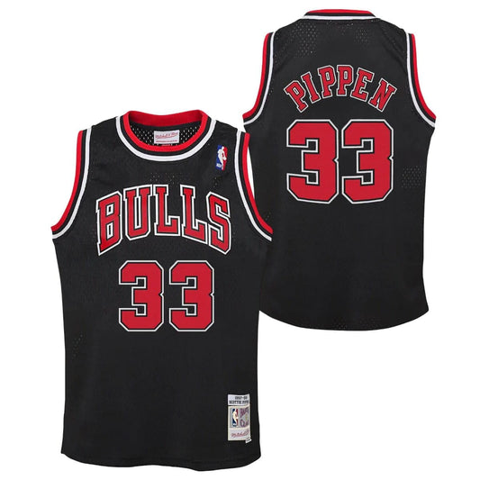 Mitchell & Ness (Youth) NBA Chicago Bulls Scottie Pippen 1997-98 Hardwood Classics Swingman Jersey - Black