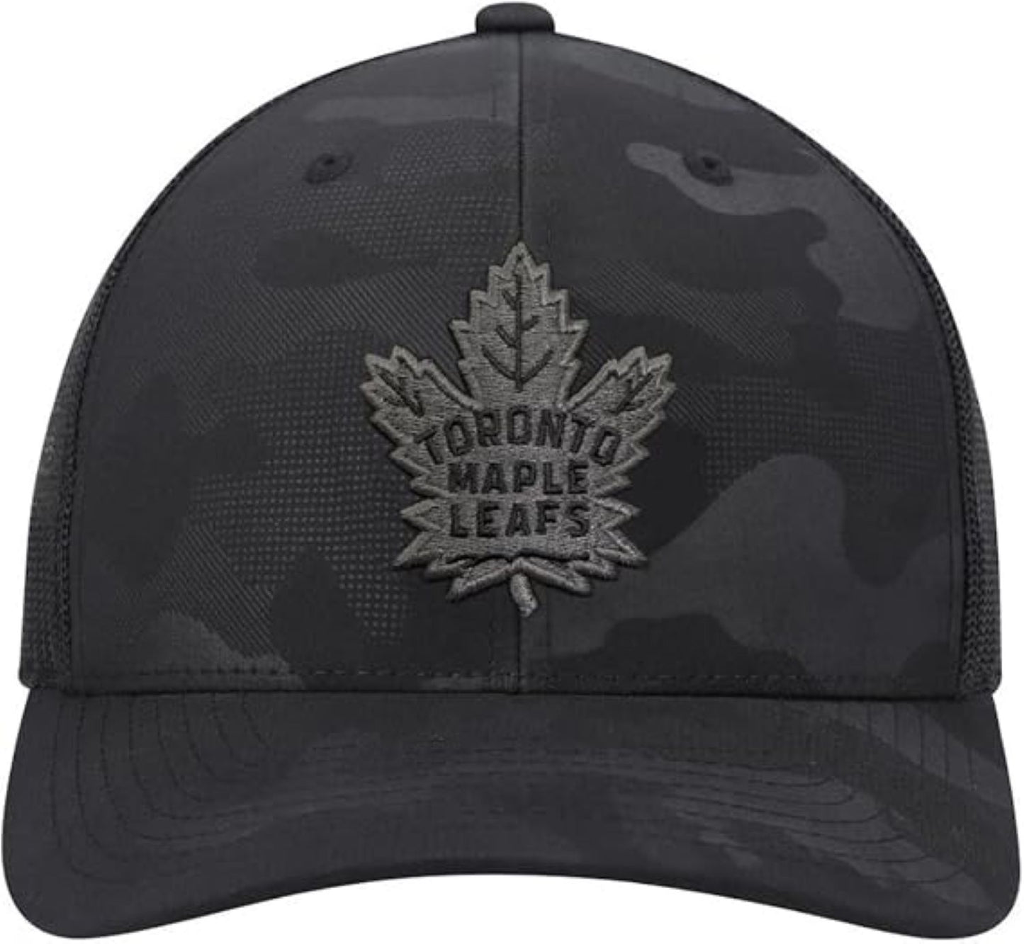 American Needle NHL Toronto Maple Leafs Camo Trucker Tonal - Grey/Black