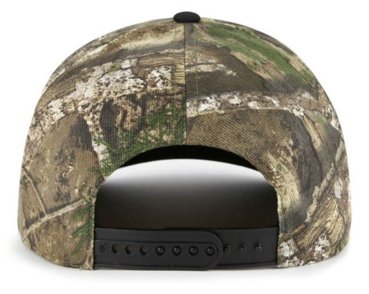 '47 MLB New York Yankees REALTREE APX TT Hitch Adjustable Snapback Hat- Camo/Black