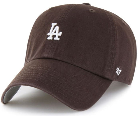 '47 MLB Los Angeles Yankees Abate Clean Up Adjustable Hat - Brown