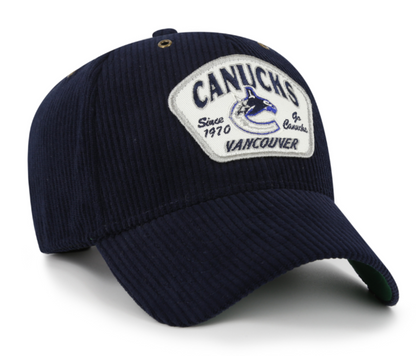 '47 NHL Vancouver Canucks Accordia MVP Adjustable Hat - Navy Blue