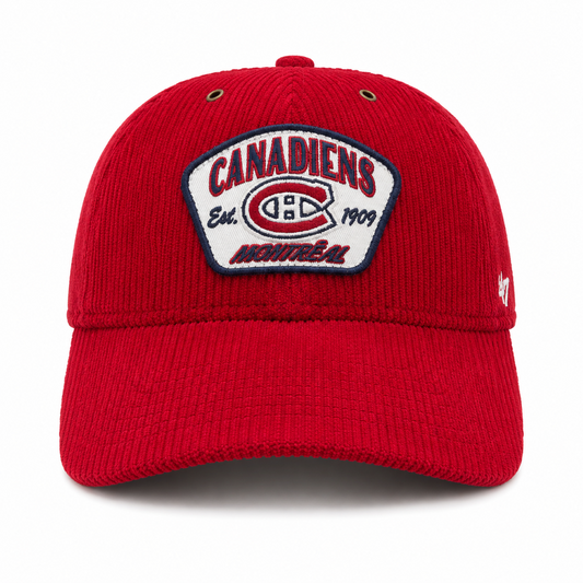 '47 NHL Montreal Canadiens Accordia MVP Adjustable Hat - Red