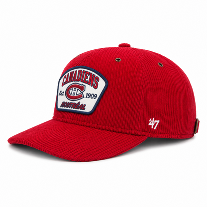 '47 NHL Montreal Canadiens Accordia MVP Adjustable Hat - Red
