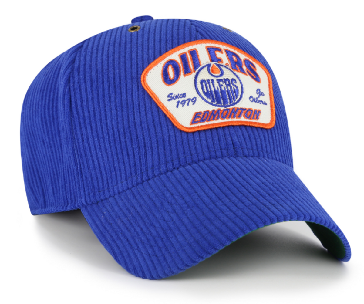 '47 NHL Edmonton Oilers Accordia MVP Adjustable Hat - Blue