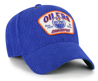 '47 NHL Edmonton Oilers Accordia MVP Adjustable Hat - Blue