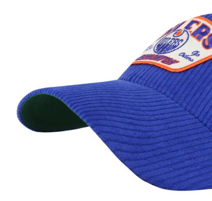 '47 NHL Edmonton Oilers Accordia MVP Adjustable Hat - Blue